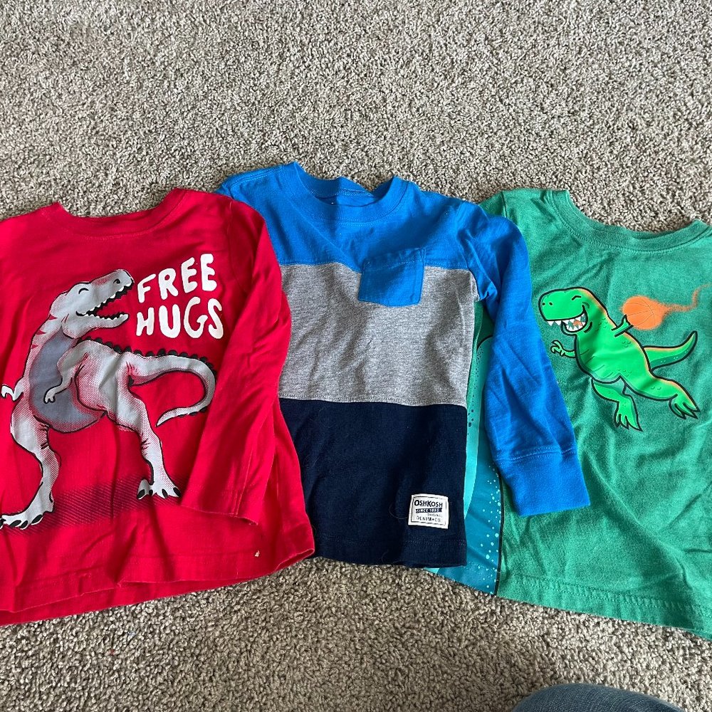 Boys' Long Sleeve Shirts